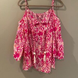 Lilly Pulitzer Tons of Fun Alanna Top Sz M